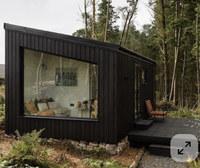 Casa Prefabricada Modular Moderna y Personalizada, Casa Contenedor de Lujo de 40 pies con Estructura de Acero, Villa Prefabricada de 2 Dormitorios, Casas Pequeñas