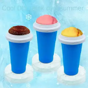 Slushie Cup Maker Squeeze Slushy Machines Frozen Magic Slushy Cup Ice Cream Maker Cool Stuff pour jus et boissons