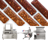 Machine d'extrusion multifonctionnelle Barre énergétique Pâte de dattes Barre protéinée Collation Équipement de transformation alimentaire automatique
