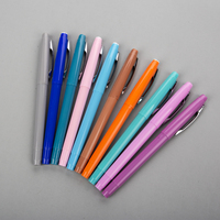Lot de stylos micro-pointe 0,7 mm – 12/36 couleurs, en plastique, écriture ultra-fluide, personnalisation du capuchon acceptée