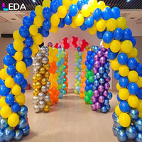 LEDA Nouvelle Arrivée : Support de Ballons Gonflables Automatiques de Luxe, Design Innovant, Type Colonne, pour Arche de Mariage et Toile de Fond de Banquet