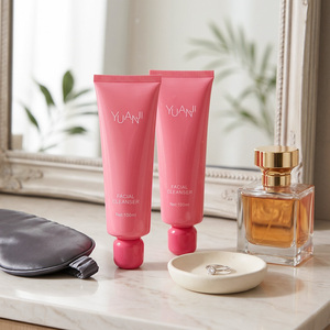ODM Tubo de Plástico Vacío Personalizado de Alta Gama con Tapa Esférica Redonda para Crema de Manos y Cuidado de la Piel, Embalaje Cosmético de Lujo - Product Image 4
