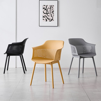 Chaise de bar en polypropylène, vente en gros d'usine, chaise design pour hall d'hôtel