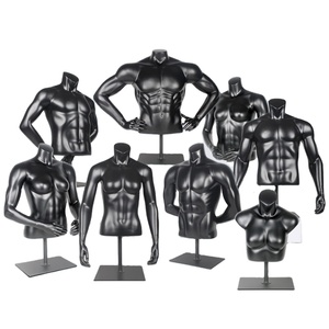 Poupée <span class=keywords><strong>mannequin</strong></span> de vêtements de sport pour homme, demi-corps bon marché, taille supérieure, fitness, musculation, affichage du torse masculin - Product Image 1