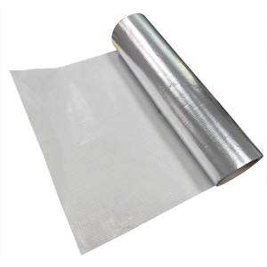 Feuille d'aluminium tissée renforcée moderne laminé PE PP PET Matériaux d'isolation du toit du <span class=keywords><strong>grenier</strong></span> Ignifuge Isolation thermique - Product Image 2