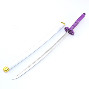 Bleach Anime <span class=keywords><strong>Rukia</strong></span> Kuchiki Sode No Shirayuki espada Katana modelo 26cm colección de alta calidad se puede personalizar modelo de espada de Metal - Product Image 1