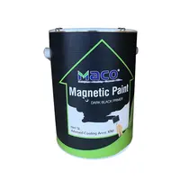 Vernice magnetica di permeabilità alla temperatura di alta qualità per la pittura di pareti di bollettini laccati
