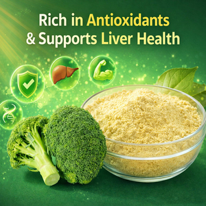 Biologisch <span class=keywords><strong>Broccoli</strong></span> Zaad <span class=keywords><strong>Extract</strong></span> Sulforafane Poeder <span class=keywords><strong>1%</strong></span>-10% Voedingskwaliteit Glucorafanine Supplement Bulk GMP - Product Image 5