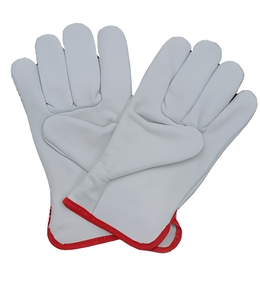 Guantes de Seguridad de Cuero, Largos hasta la Muñeca, Sin Forro, Térmicos, Ecológicos, para Invierno, Uso en Exteriores, Pantalla Táctil, Detección de Agujas, Uso Casual, Lisos - Product Image 1