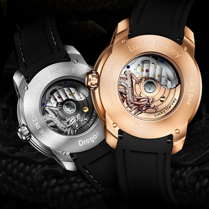 Montre Lucky Harvey White Gold pour homme, 3 bar, étanche, lumineuse, saphir, acier 316L, ZLS202 - Product Image 4