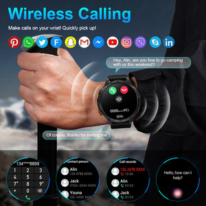 Reloj Inteligente Resistente con Batería de 8 Días BWK69 para Hombre, Linterna, Llamadas Bluetooth, Reloj Deportivo, Resistente al Agua 3ATM, Compatible con Android e iOS - Product Image 3