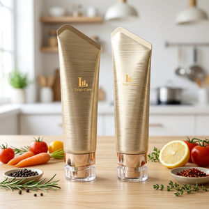 หลอดพลาสติก ABL PBL สำหรับล้างหน้า ขนาด 120 กรัม รูปทรง 7 แบบ ปลายหลอดเปล่า พร้อมฝาอะคริลิคสำหรับใส่ผลิตภัณฑ์ทำความสะอาดผิวหน้า  รับสกรีนโลโก้ตามแบบ - Product Image 3