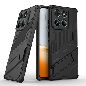 Funda protectora de TPU híbrida a prueba de golpes para PC, funda para teléfono móvil con soporte para Motorola Moto Edge 60 Fusion 5G G85 G84 - Product Image 1