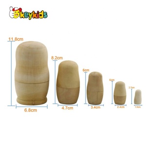 2024 Nouveau design nidification <span class=keywords><strong>poupée</strong></span> <span class=keywords><strong>russe</strong></span> en bois avec peint à la main W06D138 - Product Image 5