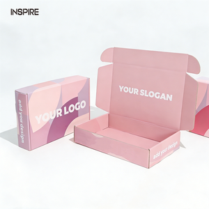 Free Design Custom Logo Double-Sided Printed Mailer Box Recyclable Paper Boxes Shipping <strong>Packaging</strong> For Cosmetic Gift Business - Product Image 1