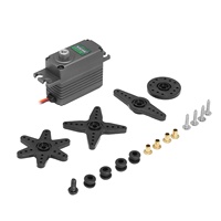 Servo numérique sans noyau DHV816 0.10s avec boîtier en aluminium, engrenage métallique 6kg pour machine à café intelligente, drone de livraison