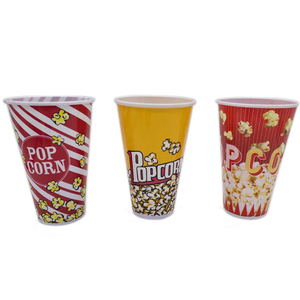 Custom Printed 170 Reusable Popcorn Bucket Plastic
