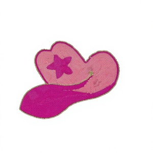 Monedero con cuentas elegante de semillas occidentales, accesorio elegante de moda - Product Image 1