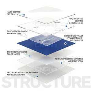 Pellicola Protettiva per Carrozzeria <span class=keywords><strong>Auto</strong></span> Serie Diamond Bianco-Oro 1,52x3m, TPU Autorigenerante, Anti-UV, Cambia Colore, Durata 6 Anni - Product Image 3