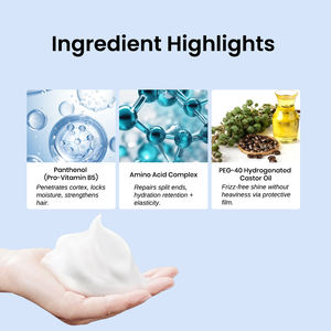 EKBER Moq Bajo Etiqueta Privada Personalizada Sin Residuos <span class=keywords><strong>Mousse</strong></span> de Rizos de Cabello Suave para Trenzas Espuma de Peinado <span class=keywords><strong>Extra</strong></span> Hold - Product Image 5