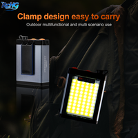 Lampe frontale LED super lumineuse IP65, détachable, à faisceau réglable, à fixation sur la taille, avec fonction de banque d'alimentation, idéale pour le travail, le camping et la randonnée