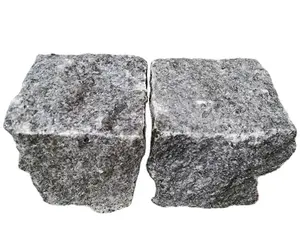 Dengan Harga Murah Granit Hitam Kubus Batu untuk Paving