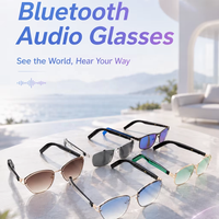 Nouvelles Lunettes Intelligentes Multicolores avec Audio, Branches Fines, Batterie 200 mAh pour la Lecture Musicale et les Appels Bluetooth