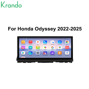วิทยุติดรถยนต์ Krando ระบบ Android 13 หน้าจอสัมผัสขนาด 12.3 นิ้ว พร้อมระบบนำทาง GPS รองรับ CarPlay และ Android Auto สำหรับรถยนต์ Honda Odyssey ปี <span class=keywords><strong>2022</strong></span> 2023 2024 2025 - Product Image 3
