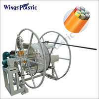 Cable de HDPE de plástico, protector de cable de microconducto, máquina de fabricación de extrusión, línea de producción de extrusora de microconductos de soplado de cable óptico