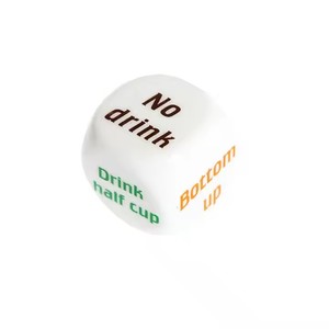 Juego de fiesta de despedida de soltera para adultos, dados para beber, decidir para reuniones de frenesí borracho, decoraciones para fiestas de amigos y familiares, Favor - Product Image 3