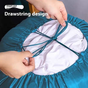 Wholesale Large Capacity Oxford Drawstring Storage <b>Bag</b> Thickened Waterproof Closure for Quilt Clothes Organization Set Dirty - Product Image 4