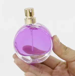 De Winkel Verkoopt Ronde 50Ml Lege Parfumglazen Flessen En Verpakkingsdozen
