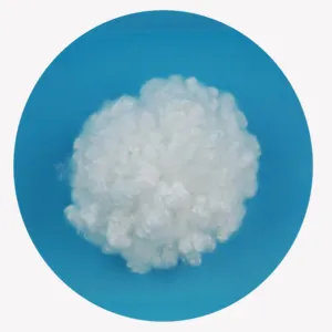 Hot Sale Products 2D~15D Siliconized White Hollow Conjugated Polyester Staple Fiber