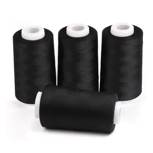 High quality continuous sewing thread strong strand high-speed polyester shirt thin fabric edge stitching thread