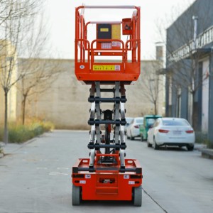 Plataforma Elevadora de Tijera Autopropulsada de 6-16 m con Certificación CE, Elevador Móvil Eléctrico Hidráulico para Trabajos Aéreos de Alta Eficiencia - Product Image 6