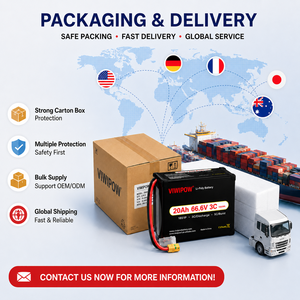 Batterie Lipo 20Ah 66.6V 3C pour drone, longue autonomie, haute capacité, pour drones agricoles, logistiques et de cartographie, compatible OEM - Product Image 6