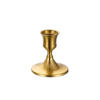Support de bougie conique CDOR, bougeoir en métal pour bougies, idéal pour centre de table, mariage, dîner, fête