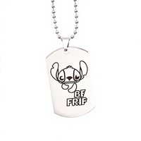 Porte-clés personnalisé double face avec photo et texte, gravé au laser, en alliage de zinc, collier vintage tendance