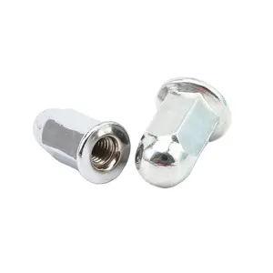 Custom High Quality M5 M6 M8 Stainless Steel Flange Dome Cap Nut A2-70/A4-80 Hex Flange Cap Nut