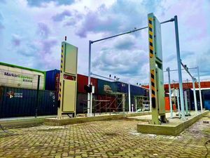 Rilevatore di radiazioni laterale per test di radioattività su scala di rottami di acciaio - Product Image 5