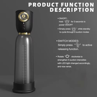 Nuevo Masajeador de Próstata con 5 Frecuencias de Succión para Hombres, Bomba de Vacío para Agrandamiento Masculino, Producto Consolador