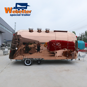 Webetter Cucina Mobile, Chiosco per Tè e Caffè, Bar della Birra, Rimorchio per Catering, Furgone Attrezzato per Ciambelle, Pasticceria, Crêpes e Snack, Ristorante Completamente Attrezzato - Product Image 4