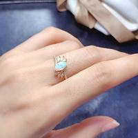 Factory Wholesale Natural Opal Marquise Cut Gold Classic Wedding Engagement Ring 925 Silver Jewelry CMA for Retailers Dropship