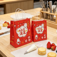 Sac en papier kraft imprimé avec logo personnalisé, petite taille, pour bijoux, cadeaux, mariage, fête, bonbons, biscuits, emballage, rangement