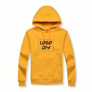 เสื้อฮู้ดดี้ผู้ชายลดราคาสุดคุ้มสำหรับฤดูใบไม้ร่วงและฤดูหนาว แบบยูนิเซ็กส์ สำหรับเล่นกีฬาและกิจกรรมกลางแจ้ง ให้ความอบอุ่นด้วยผ้าฟลีซ สไตล์ลำลอง ลายเรียบ ไม่หดตัว - Product Image 5