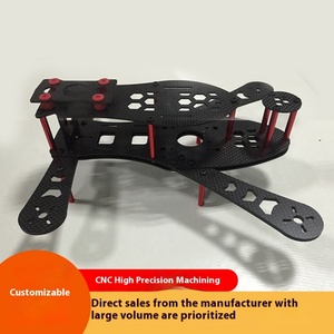 Welltop Model 001 Custom Map-Carbon Fiber CNC Finishing Board for <b>Drone</b> Accessories Nonwoven Industry Processing Made in China - Product Image 3