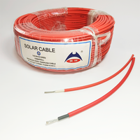 Kabel 4mm 1500 DC PV1-F Verzinnter Kupferleiter Vernetztes XLPO Photovoltaik-Solarkabel 4mm² Elektrokabel