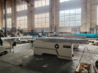 Scie à table coulissante haute efficacité 3200 mm, scie à panneaux de précision, machine à bois