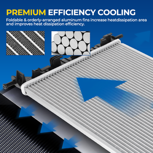 Para Ford OEM Radiador para 1986-1990 <span class=keywords><strong>Bronco</strong></span> II 2.9L 1991-1994 Explorer 4.0L <span class=keywords><strong>1985</strong></span>-1994 Ranger 2.8L 2.9L 4.0L Vehículos - Product Image 3