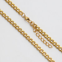 Collar con Colgante Geométrico Clásico Future Angel, Chapado en Oro de 18K, Collar de Acero Inoxidable para Mujer Unisex